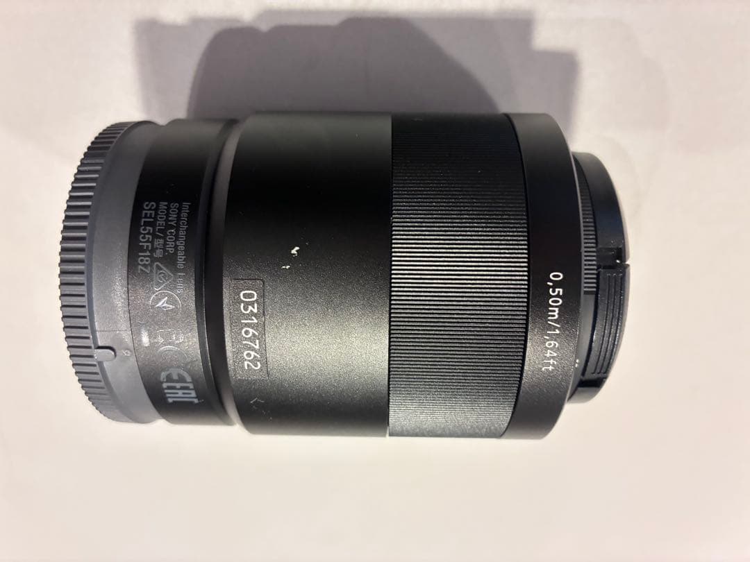SONY fe55mm F1.8 ZA レンズプロテクター付き