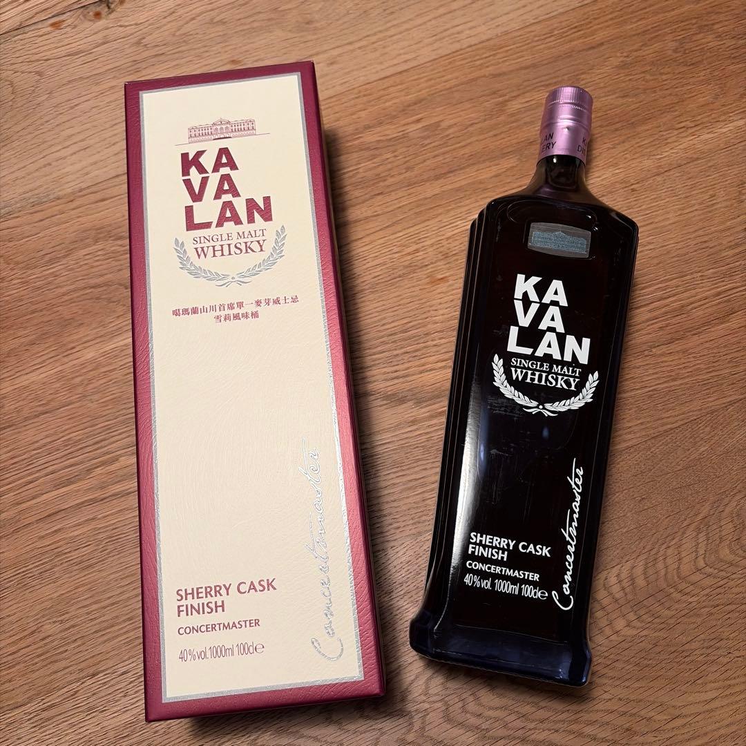 KAVALAN シングルモルトウイスキー 1,000ml