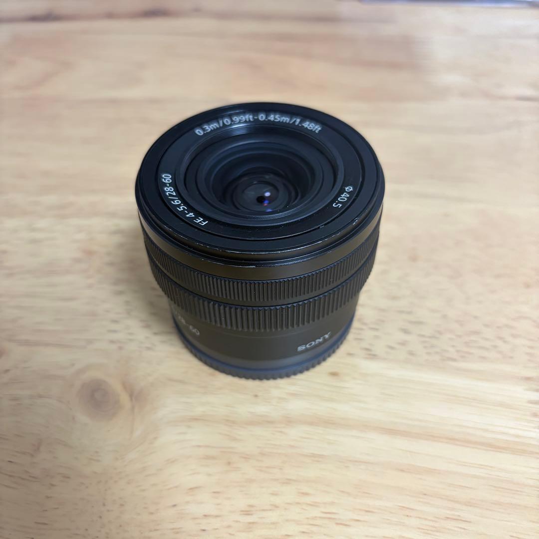 Sony FE 4-5.6/28-60 ズームレンズ