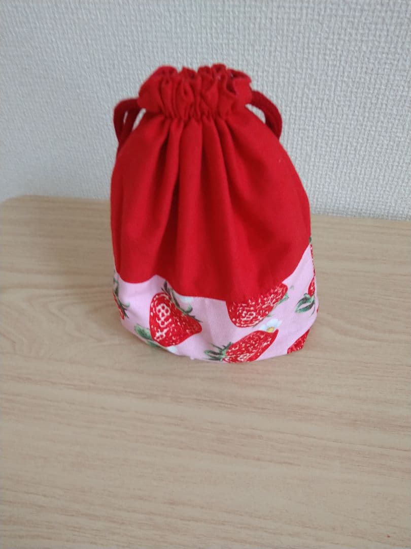 入園入学セット６点いちごボーダー
