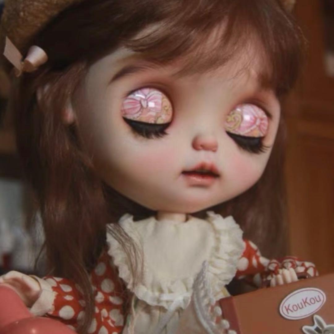 カスタムブライス 作家様 かわいい 幼い ナチュラルメイク カスタムドール