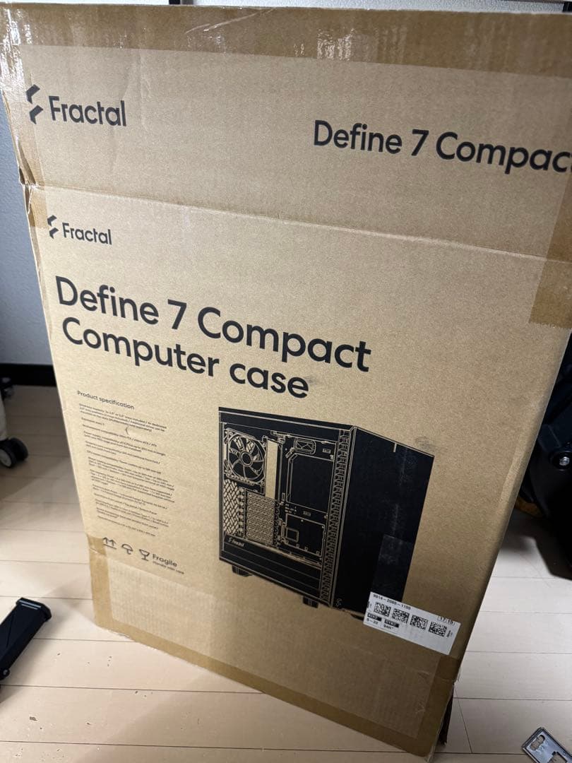 Fractal Define 7 Compact PCケース　白