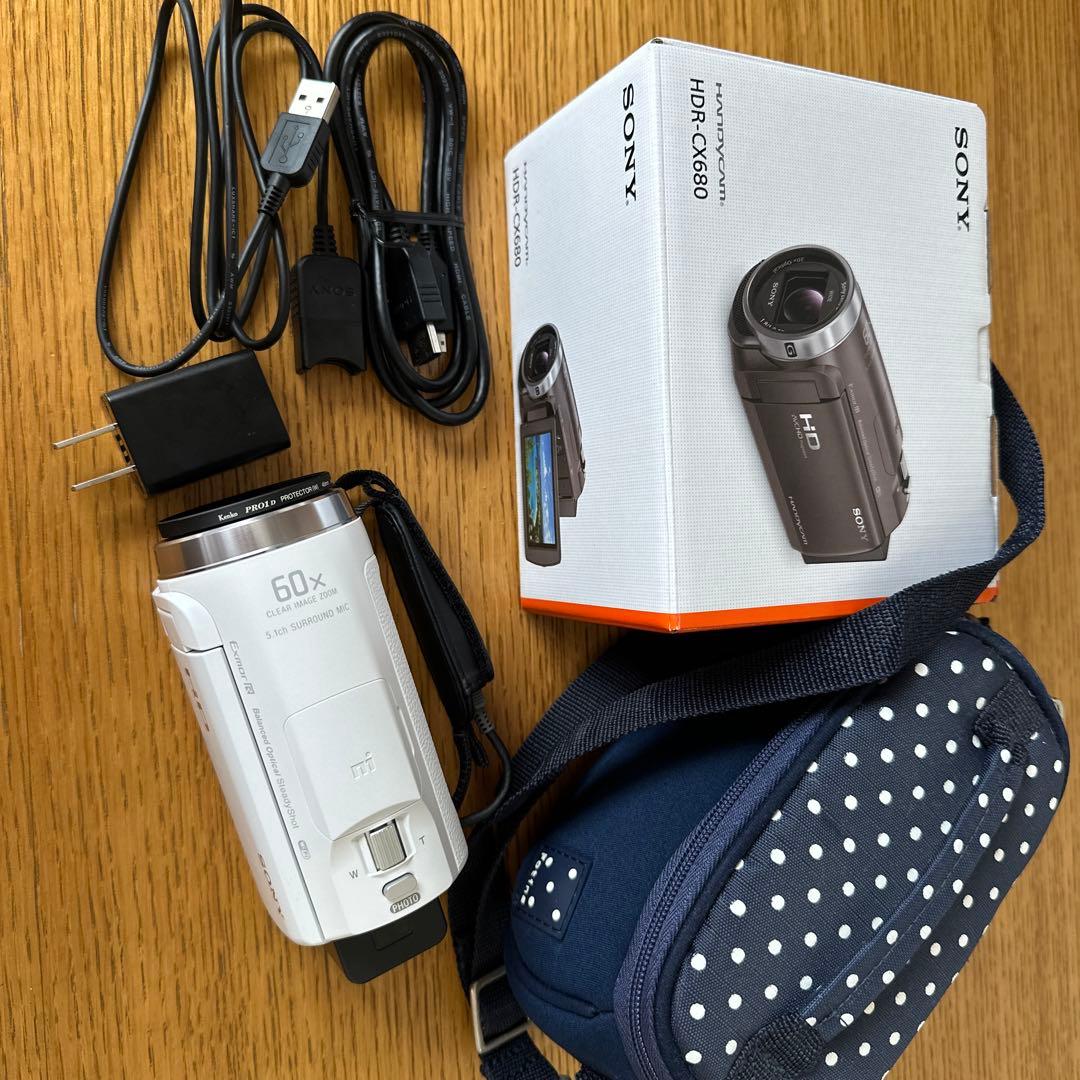SONY HDR-CX680 ビデオカメラ（ハンディーカム）