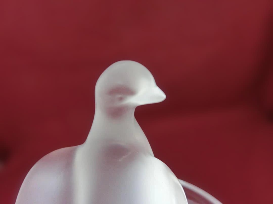 『LALIQUE』ラリック・リングトレイ鳩