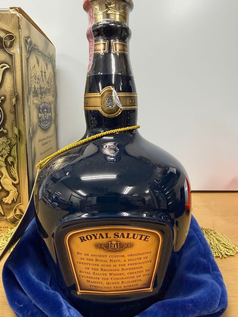  Salute 21年 スコッチウイスキー　未開封　保管品　青