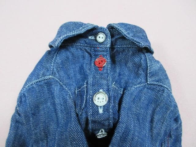 Atelier G.G アトリエジジ　size2　リネンデニムシャツワンピース