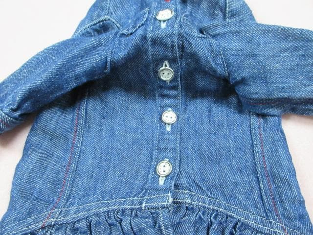 Atelier G.G アトリエジジ　size2　リネンデニムシャツワンピース