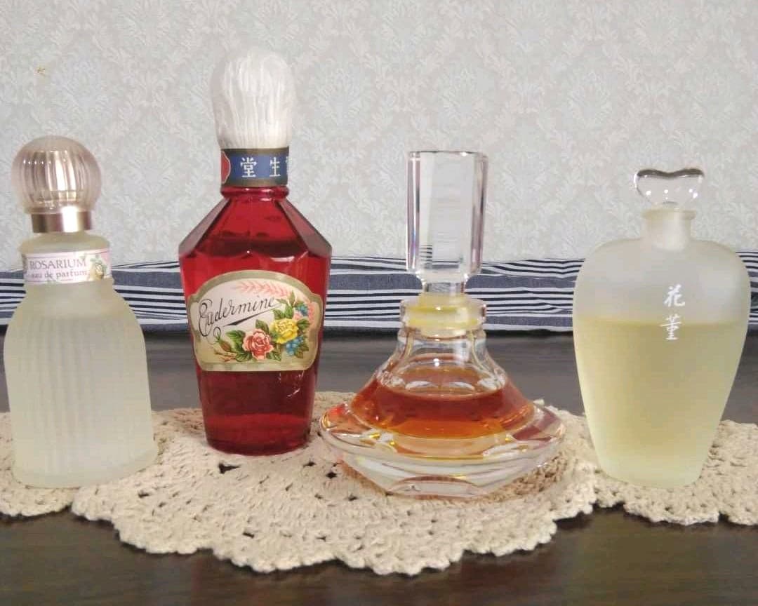 【ガラス瓶 】資生堂 香水 ホワイトローズ 花椿 フレグランス まとめ売り♡