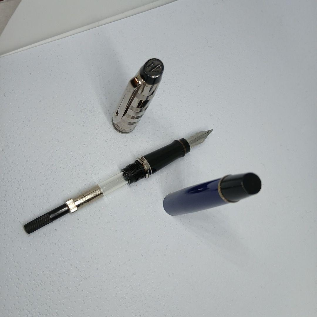 WATERMAN エキスパートDXブルーCT　万年筆 F細字