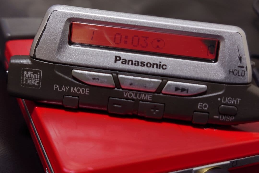 Panasonic☆ポータブルMDプレーヤーSJ-MJ75