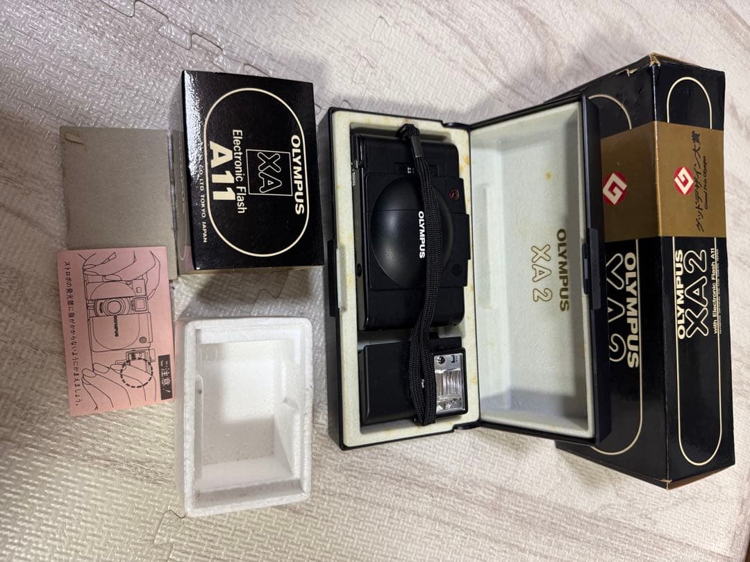 【ジャンク品】OLYMPUS XA 2 コンパクトフィルムカメラ