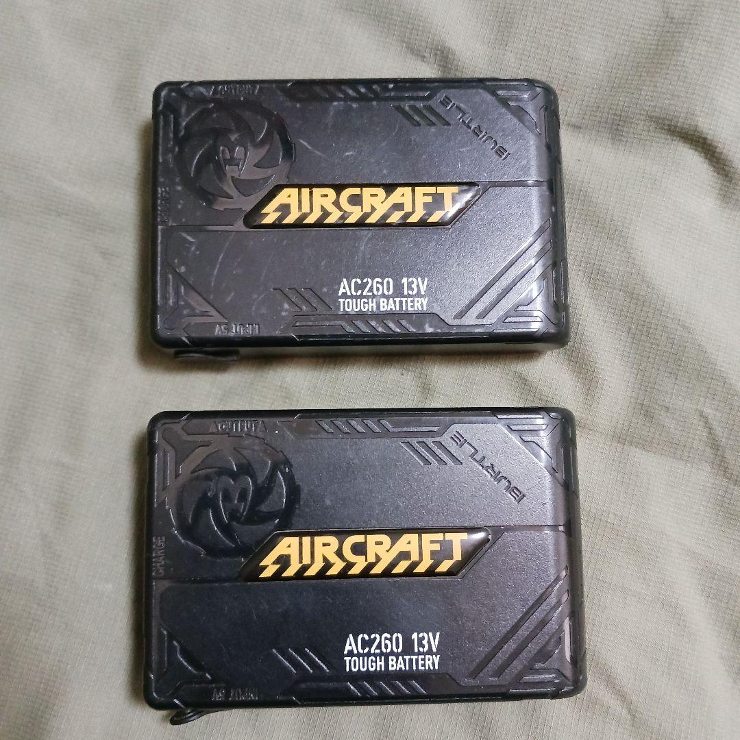 BURTLE AC260 空調服用 ファンセット 13V バッテリー 2個付き