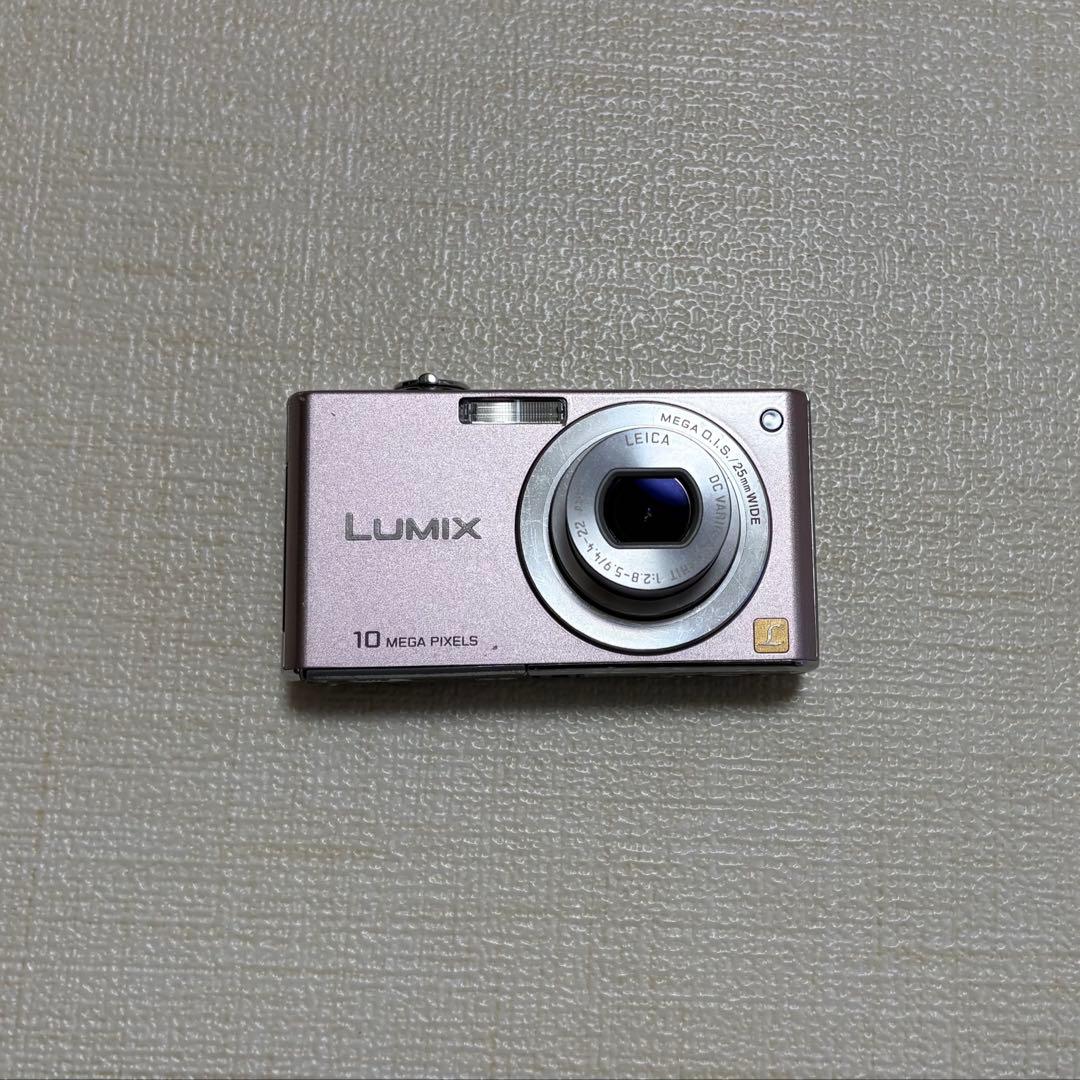 Panasonic LUMIX DMC-FX37 コンデジ ピンク 充電器付