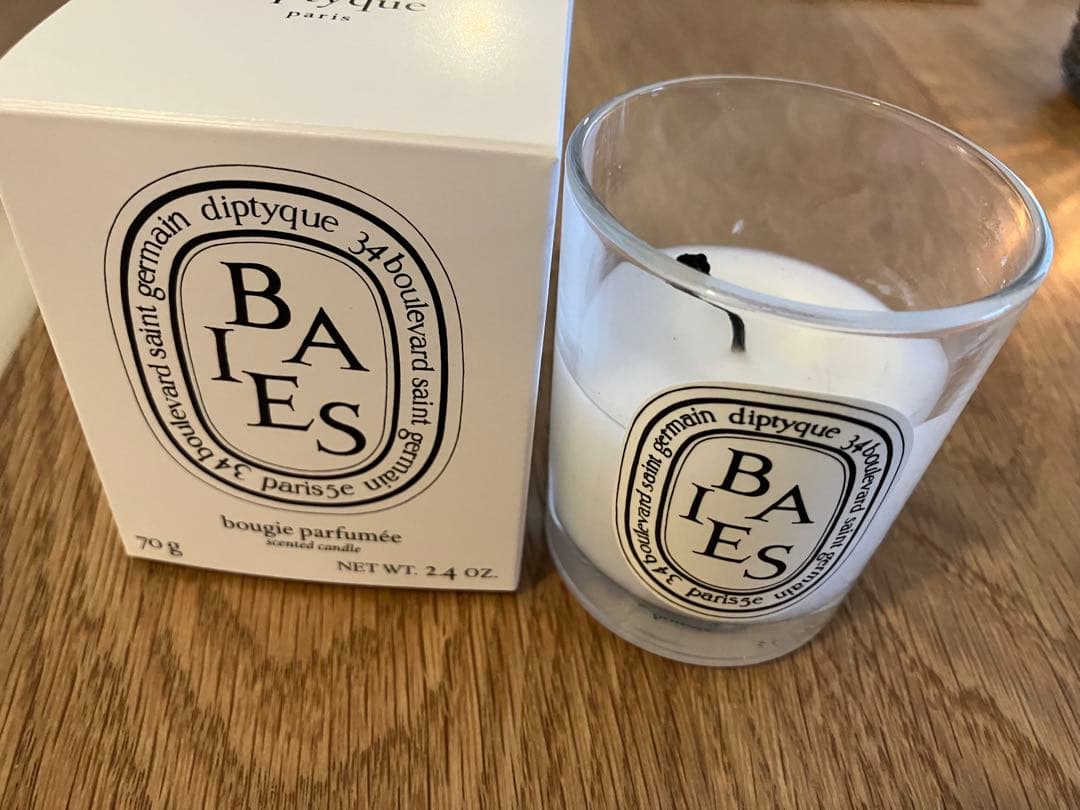 diptyque アロマキャンドル 3個セット（70g）