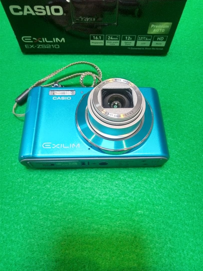 CASIO EXILIM　ZS210 デジタルカメラ