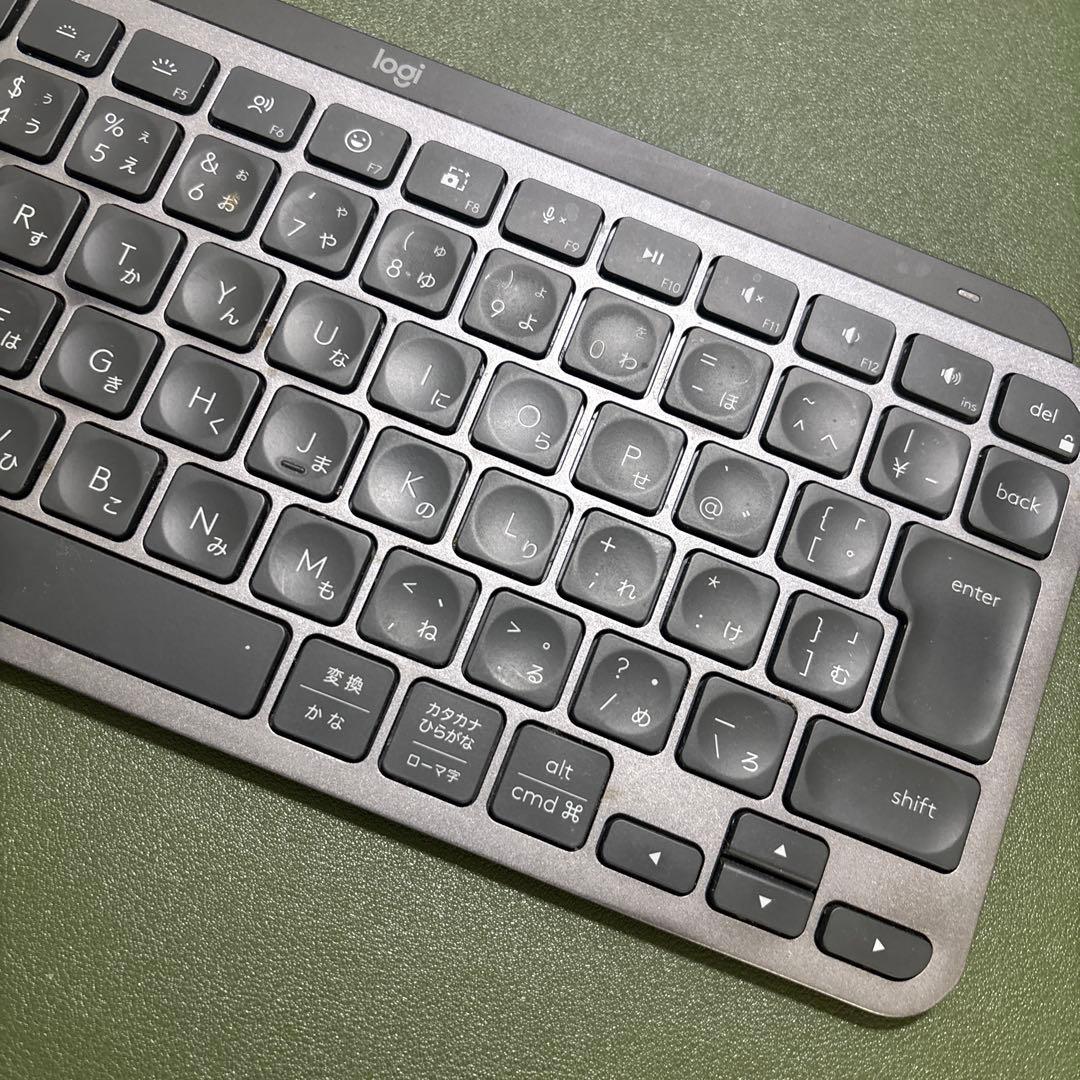 iogi ワイヤレスキーボード 日本語配列 グレー