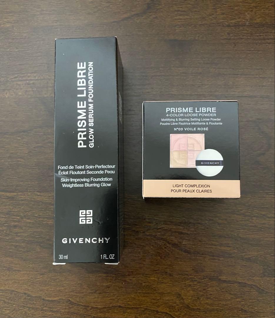 Givenchy Prisme Libre リキッドファンデーション&パウダー