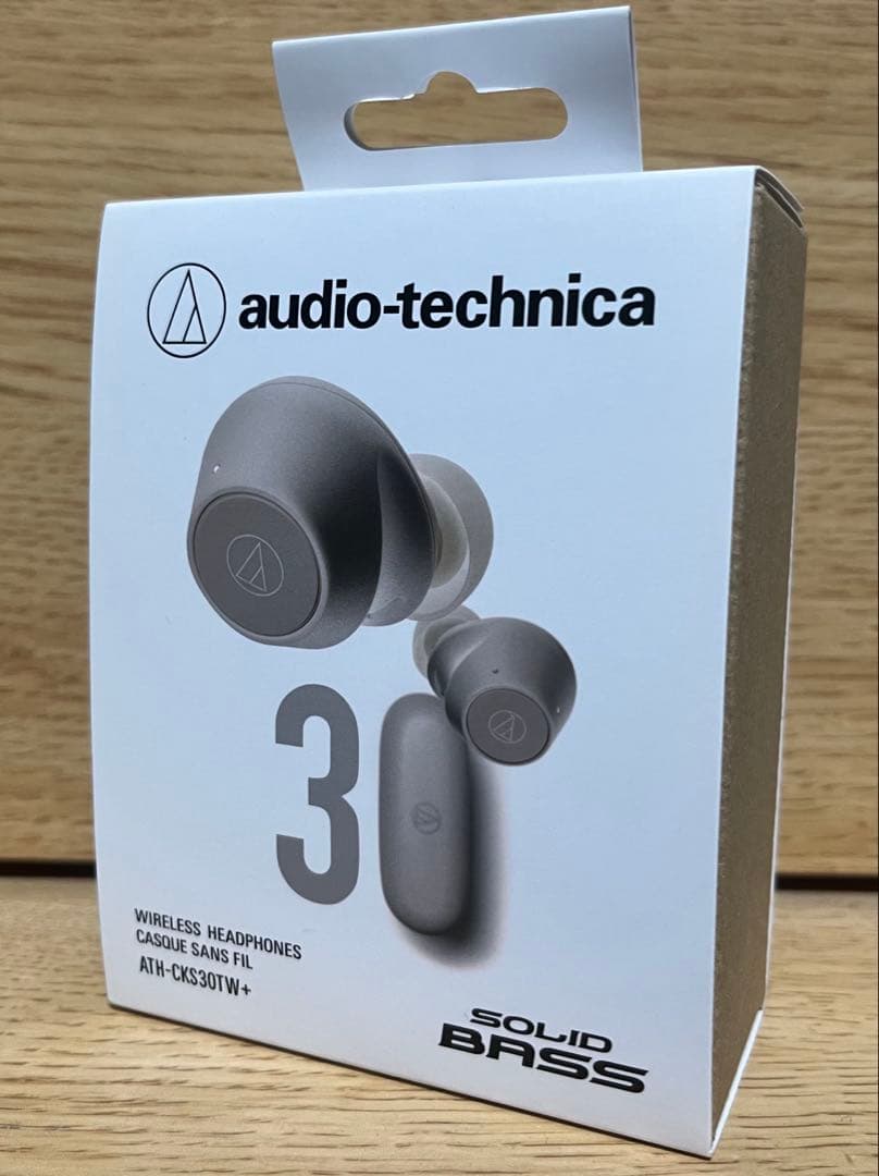 イヤホン audio-technica ATH-CKS30TW+