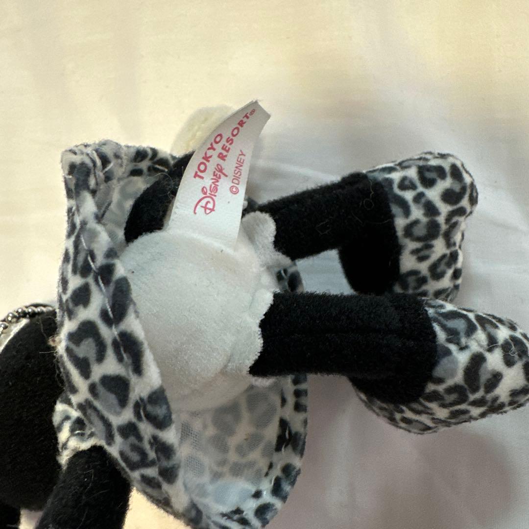 ミニーマウス ヒョウ柄 ぬいぐるみ