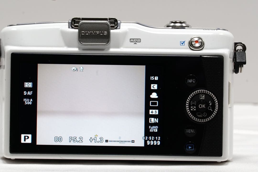 OLYMPUS PEN Mini E-PM1 レンズセット ショット数少ない