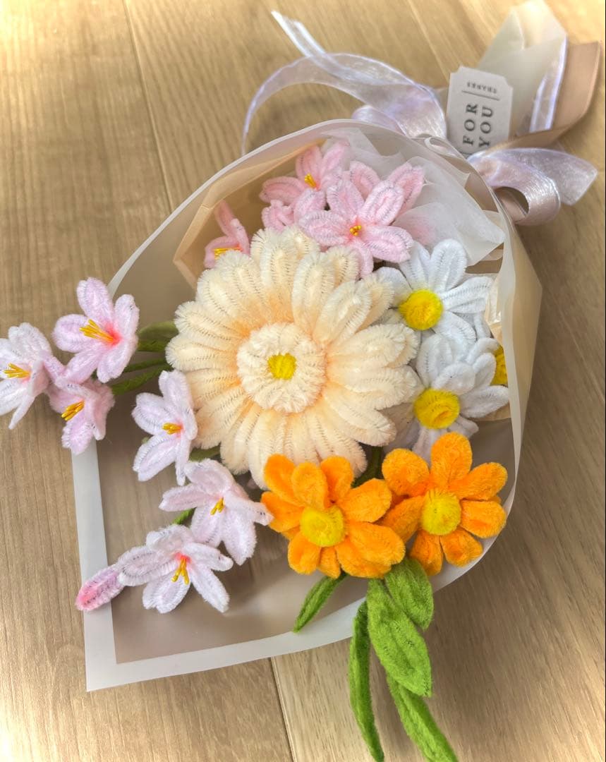 モールフラワー【とらも】春色ブーケ12セット