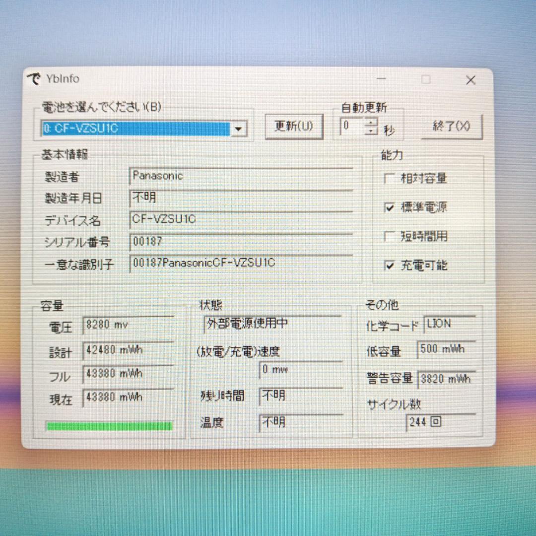 CF-SV2 第11世代 Core i5 16GB SSD 512GB オフィス