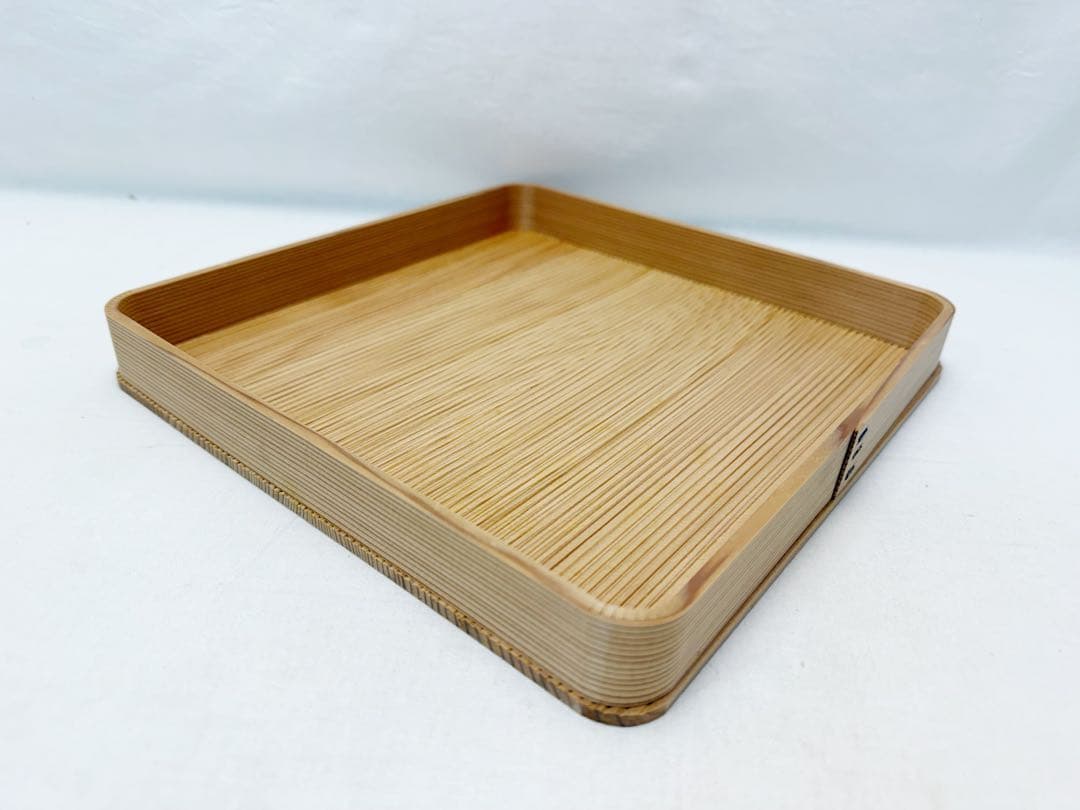 ほぼ未使用 茶道具 杉八寸2客組 元箱