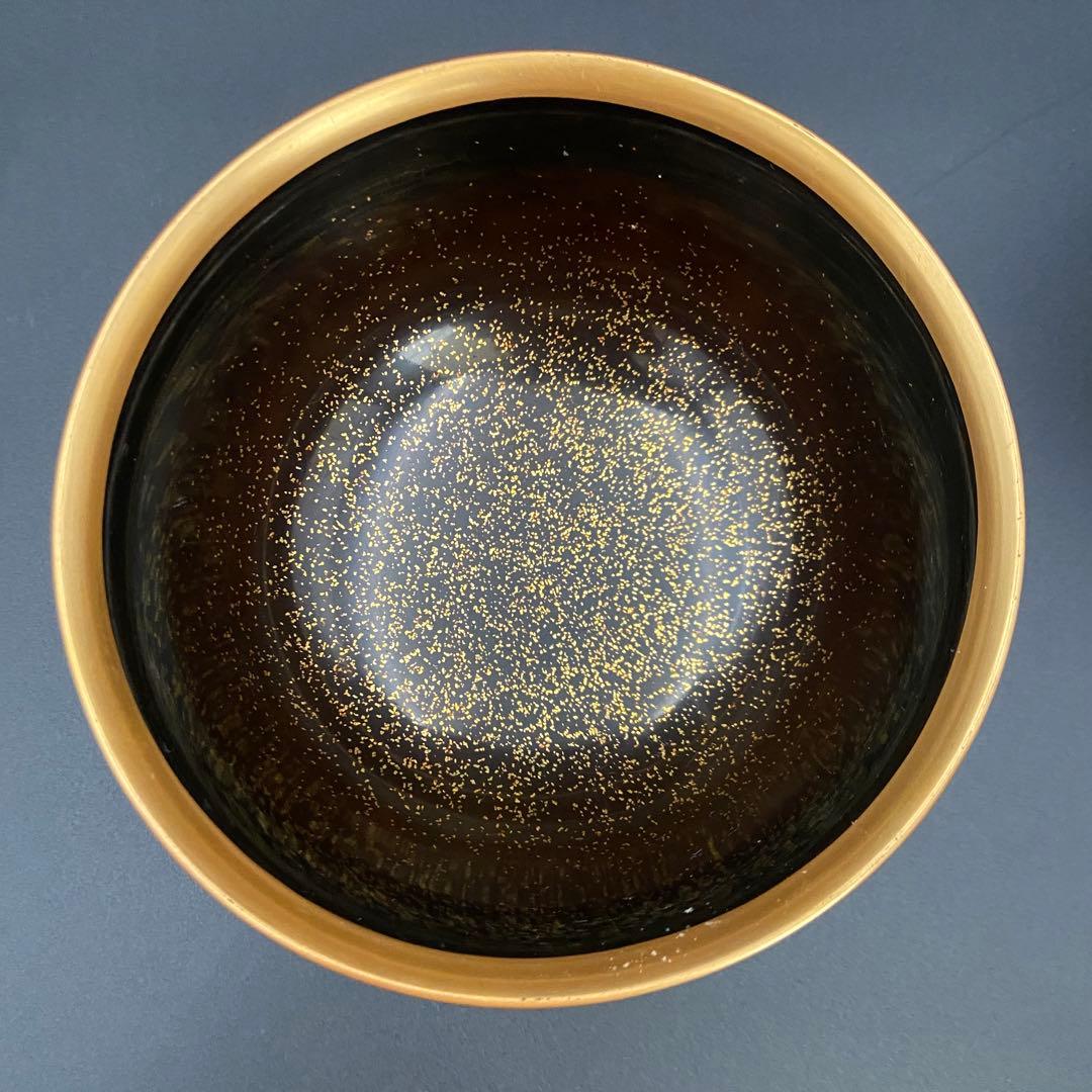 加賀蒔絵 若松蒔絵盃洗一対 内金梨子地 明治期 杯洗 2客 日本料理 料亭 割烹