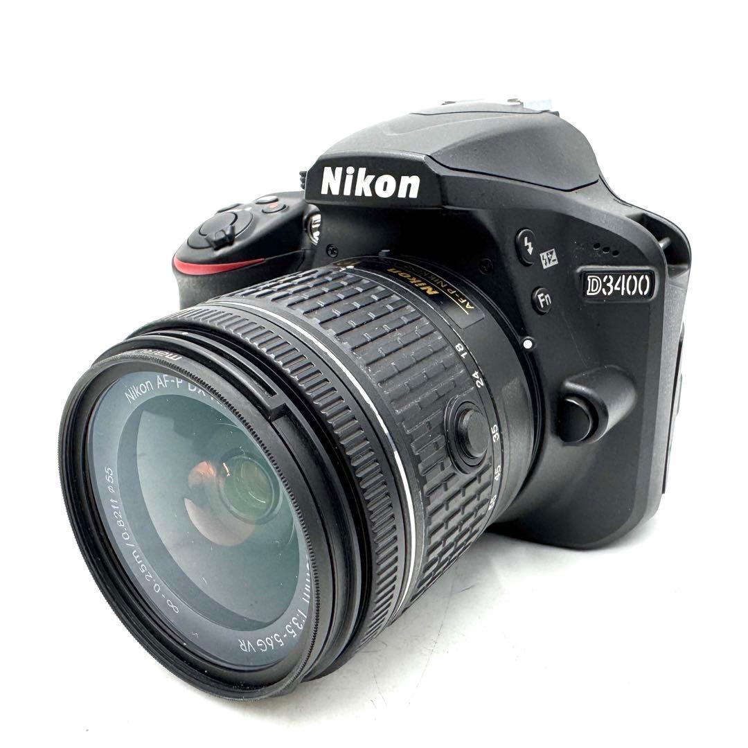動作良好 Wi-Fi搭載 Nikon ニコン D3400 レンズキット