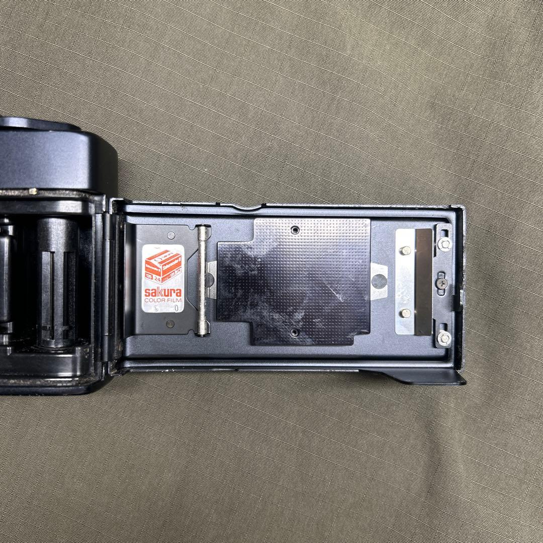 【超美品完動品】 konica c35 ef フィルムカメラ　電池付き
