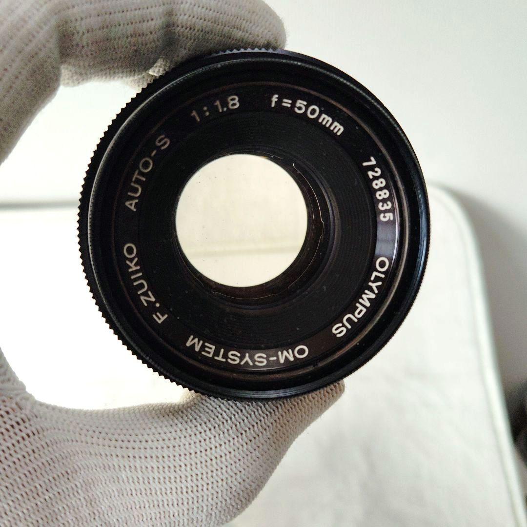 【美品】OLYMPUS OM2 F.ZUIKO50mmf1.8露出OKレッド