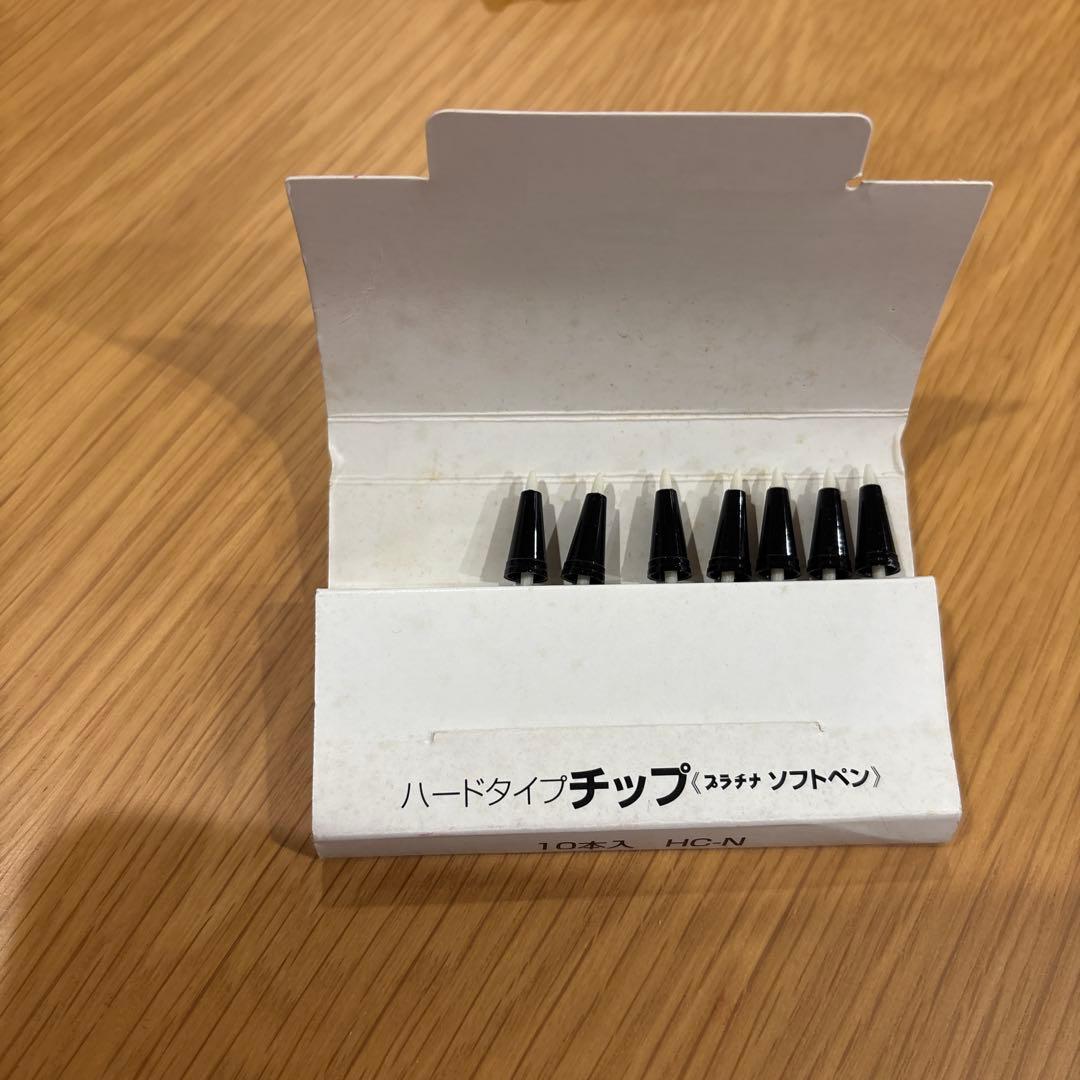 プラチナソフトペン　チップとインクもセット
