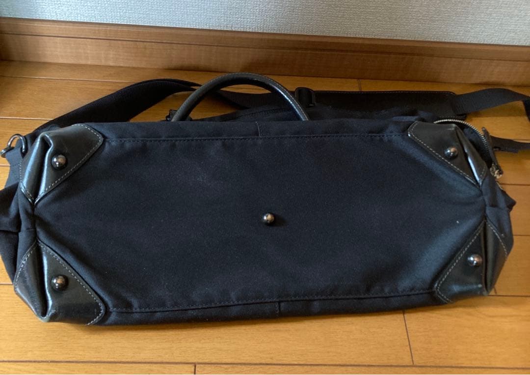 SAZABY サザビー　ボストンバッグ　黒