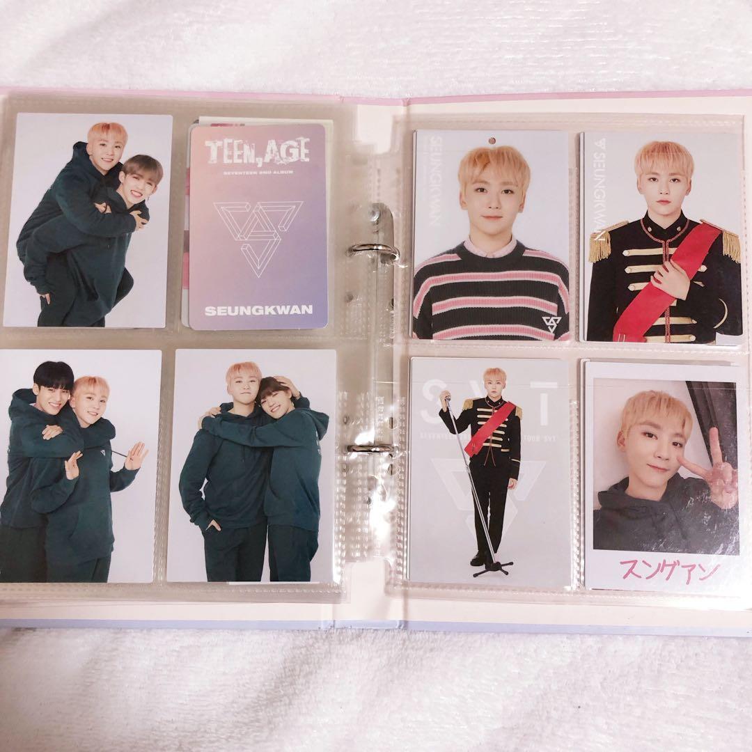 SEVENTEEN スングァン トレカ ブロマイド　セット