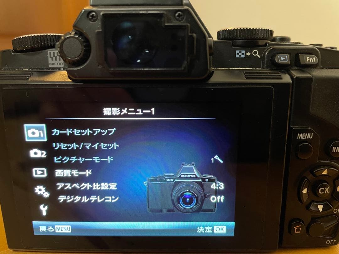 【ジャンク】OM-D E-M5 ボディ