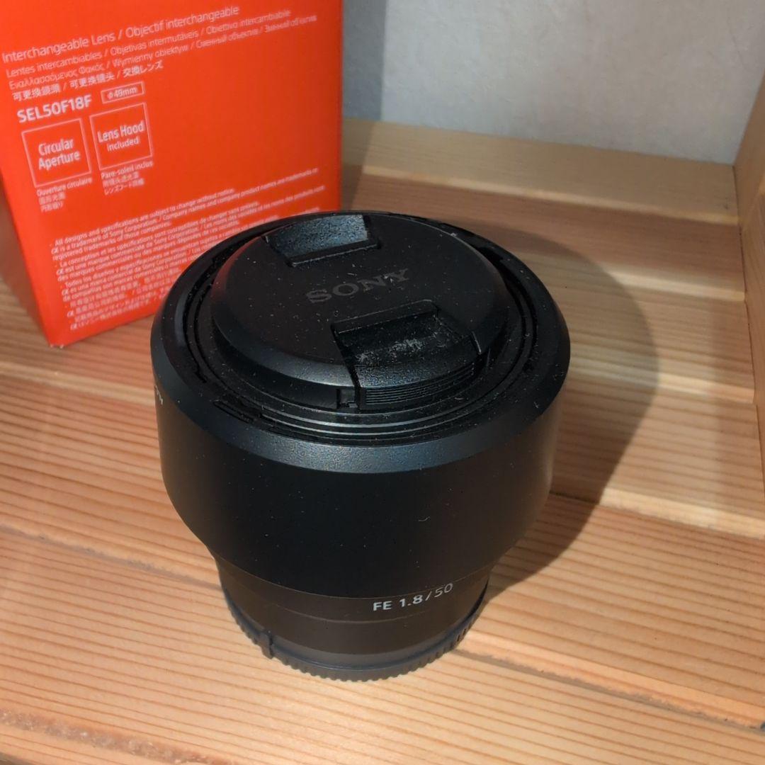 美品 SONY FE 50mm F1.8 フルサイズ対応 単焦点レンズ 即購入可