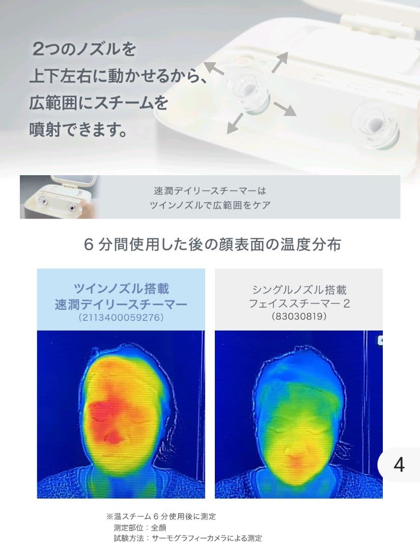 〈新品未使用品〉NITORI ニトリ 速潤デイリースチーマー