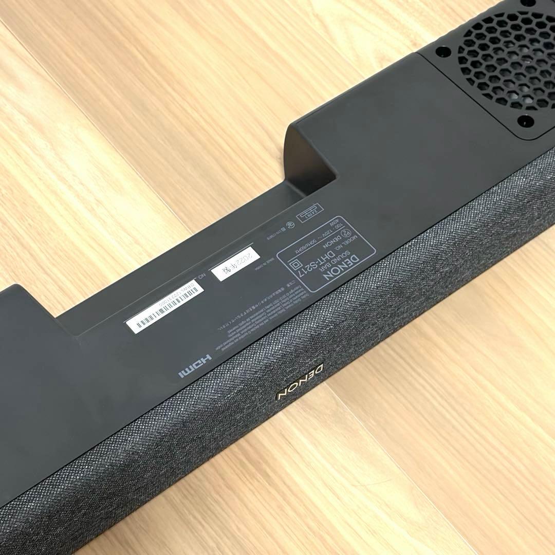 DENON DHT-S217 サウンドバー 2022年製