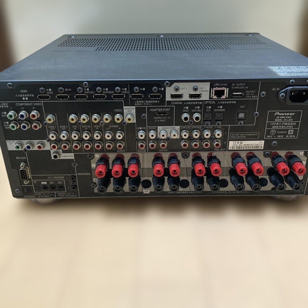 Pioneer AVアンプ SCLX-56 ブラック