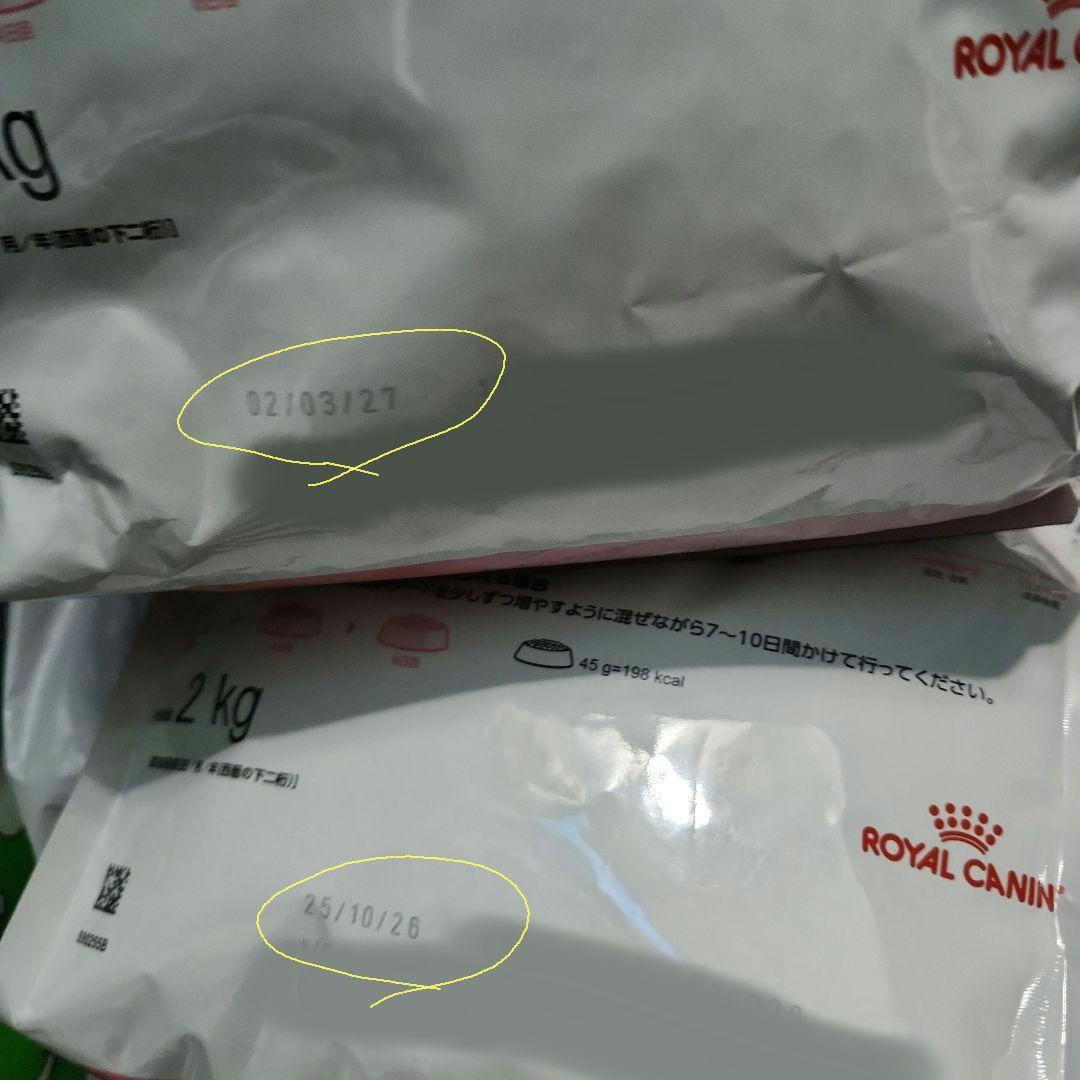 新品　ロイヤルカナン　猫　子猫前期　成長前期の子猫用　2kg×2袋セット　キトン