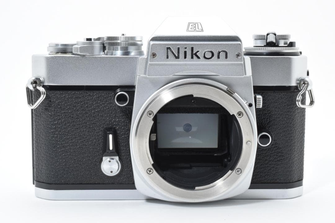 超美品 NIKON EL2 シルバー フィルムカメラ　モルト新品交換済 H312