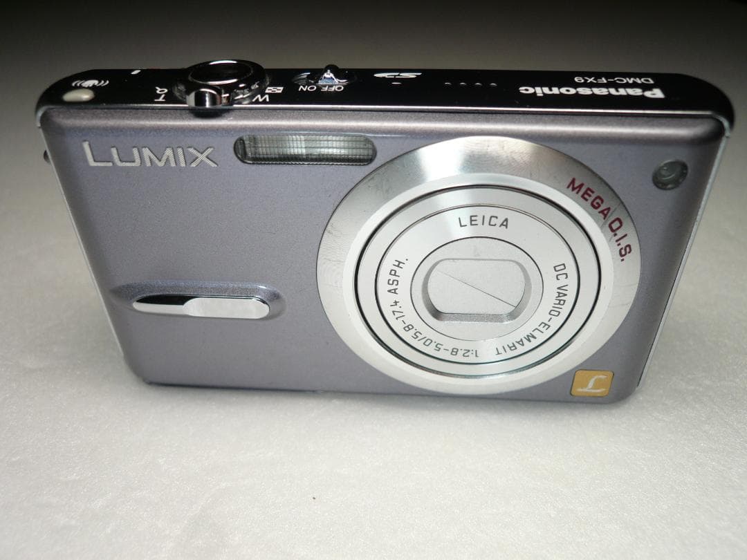 LUMIX★DMC-FX9⭕️安心の実働品⭐️スレや小傷有ります★珍しいグレー色