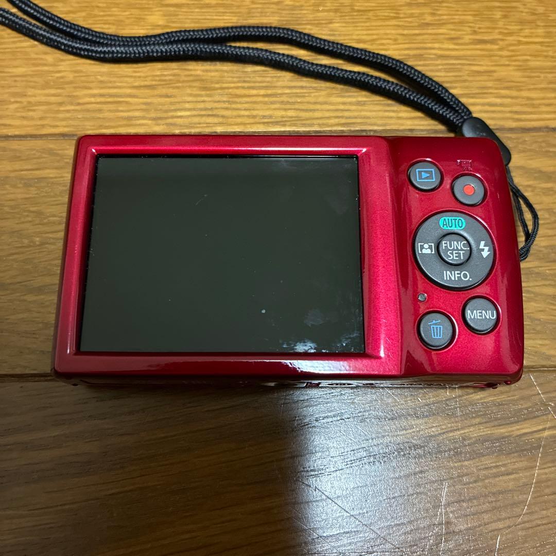 Canon IXY 180 レッド 本体と充電器付き