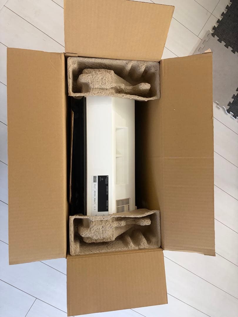 ノーリツ　ガスファンヒーター　NR-C235GFH-WH 5mホース付き
