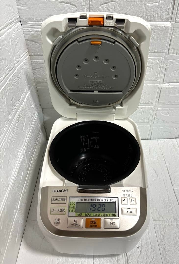 c*8様 日立 IHジャー炊飯器 シャイニーホワイト ふっくら御膳 RZ-TS1