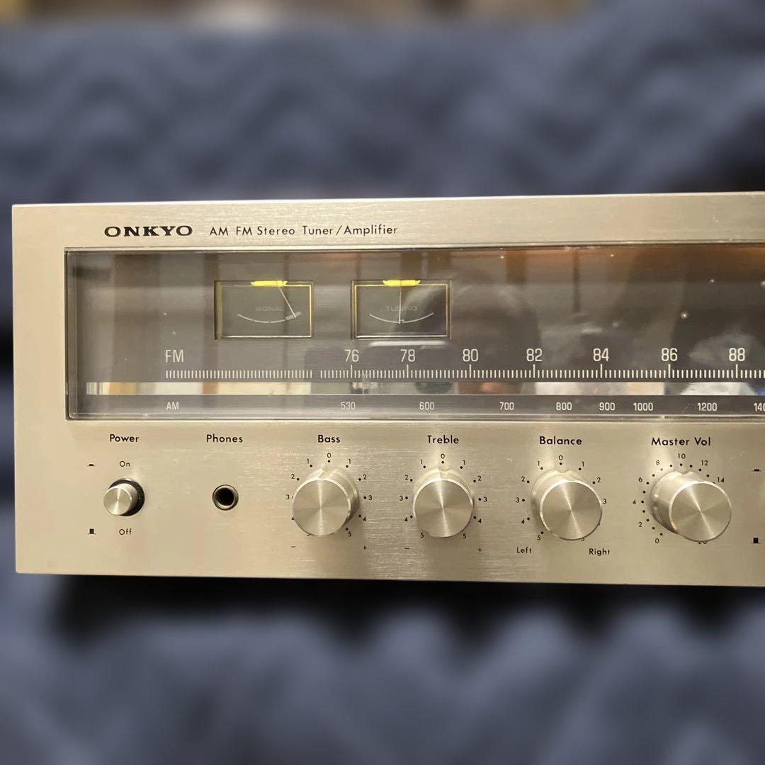 【如月価格】 ONKYO レシーバーAM-FM Stereo