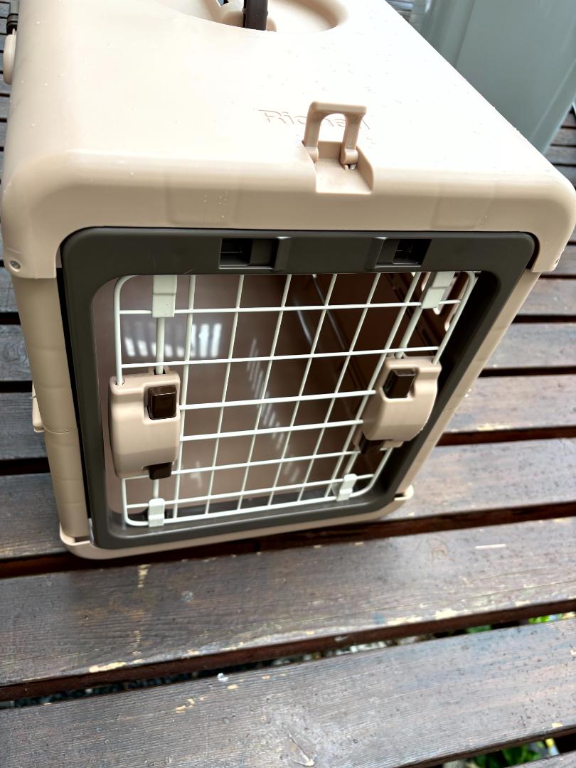 リッチェル 中型犬用ケージ ベージュ