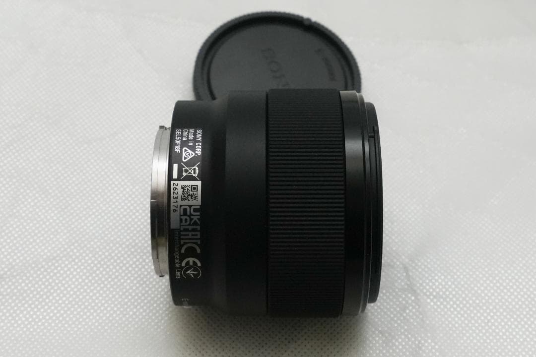 SONY FE 50mmF1.8フルサイズ対応【2026年1月新品購入】保証書有