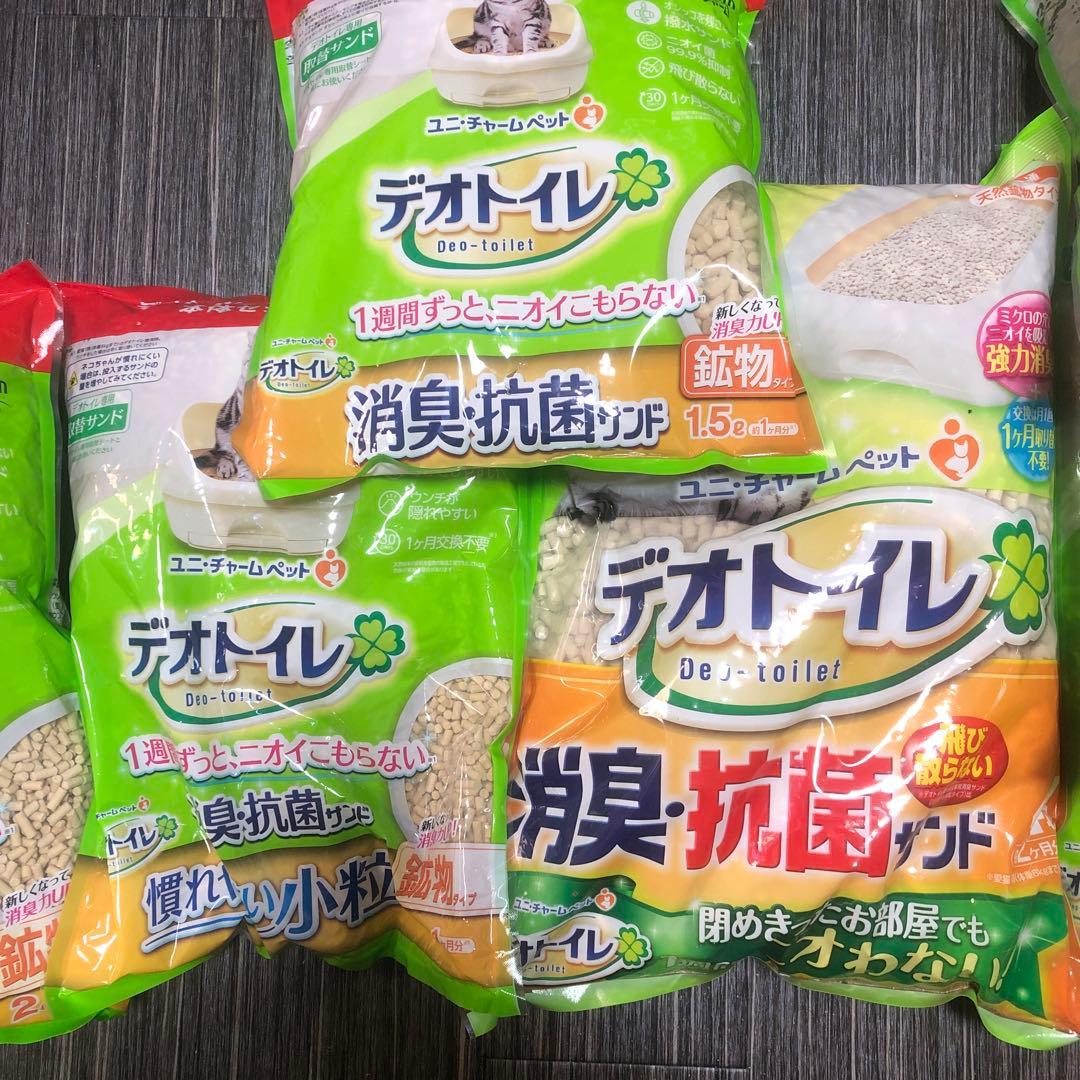 デオトイレ　消臭・抗菌サンド　鉱物タイプ　計23.3ℓ