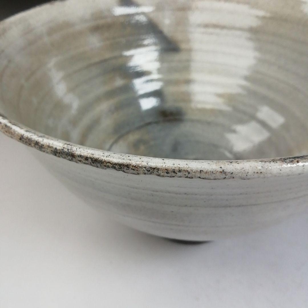 Ｔ７１３　茶碗　『粉引茶碗』『武さし乃窯 造』　共箱　抹茶碗　茶道具